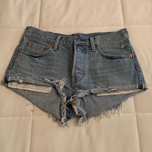 Levi shorts. Waist size 27.